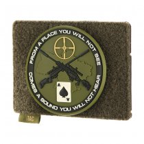 M-Tac Tactical Morale Patch Panel MOLLE 120x85 - Olive