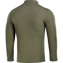 M-Tac Tactical Polo Shirt Long Sleeve 65/35 - Army Olive - 3XL