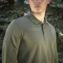 M-Tac Tactical Polo Shirt Long Sleeve 65/35 - Army Olive - L