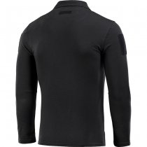 M-Tac Tactical Polo Shirt Long Sleeve 65/35 - Black - XS