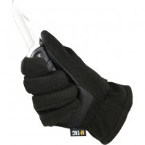 M-Tac Thinsulate Fleece Gloves - Black - L