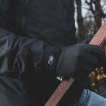 M-Tac Thinsulate Soft Shell Gloves - Black - L