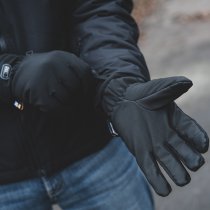 M-Tac Thinsulate Soft Shell Gloves - Black - M