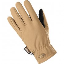 M-Tac Thinsulate Soft Shell Gloves - Coyote - XL