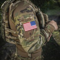 M-Tac U.S. Flag Reverse Print Patch GID - Colored