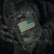 M-Tac U.S. Flag Reverse Print Patch GID - Colored