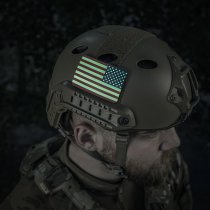 M-Tac U.S. Flag Reverse Print Patch GID - Colored