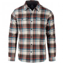 Helikon Greyman Shirt Nylon Sorona Blend - Foggy Meadow Plaid - XS