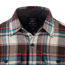 Helikon Greyman Shirt Nylon Sorona Blend - Foggy Meadow Plaid - L