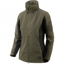 Helikon Gunfighter Women's Jacket - Taiga Green / Black