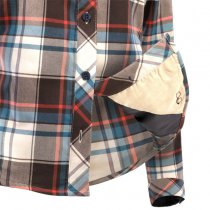 Helikon Marigold Woman's Shirt - Foggy Meadow Plaid - S