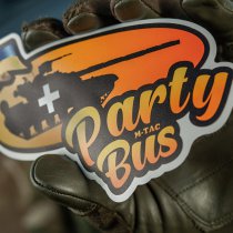 M-Tac Party Bus Large Sticker - Orange