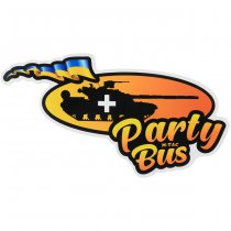 M-Tac Party Bus Large Sticker - Orange