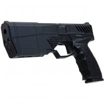 Krytac SilencerCo Maxim 9 Gas Blow Back Pistol - Black