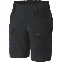 Helikon Women's OTS Outdoor Tactical Shorts 8.5 - Black - M