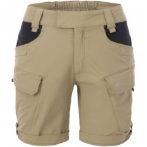 Helikon Women's OTS Outdoor Tactical Shorts 8.5 - Taiga Green / Black - 3XL