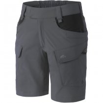 Helikon Women's OTS Outdoor Tactical Shorts 8.5 - Shadow Grey / Black - XS