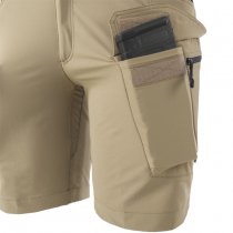 Helikon-Tex Women's OTS Outdoor Tactical Shorts 8.5 - Black / Shadow Grey - 3XL