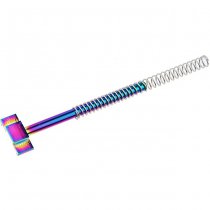 CowCow Action Army AAP-01 Aluminium Guide Rod Set - Rainbow