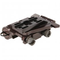 C&C Tac G33 / G32 3x Magnifier Flip Mount - Brown