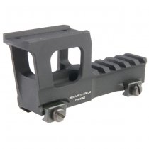 C&C Tac T1 / T2 Micro / Holosun 2.33 Inch Height Rise Mount - Black