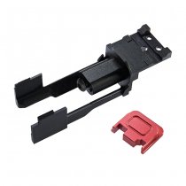 Dynamic Precision VFC Glock 17 Enhanced Bolt & Back Plate Type B - Red