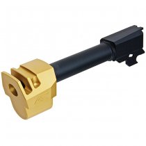Revanchist VFC M17 / M18 AC Style Compensator & Threaded Outer Barrel CNC - Gold