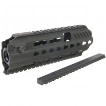 Angry Gun L85A3 G&G AEG Conversion Kit Rail System Top Rail Gas Block & Gas Piston - Black