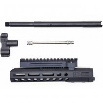 Angry Gun Marui AK GBBR RD704 GT SBR Conversion Kit - Black