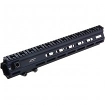 Angry Gun Marui NGRS / KWA / VFC HK417 GEI M-LOK Handguard 14.5 Inch - Black