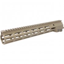 Angry Gun MK16 Handguard Gen2 M-LOK 13.5 Inch SOPMOD Block III - Dark Earth