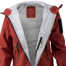 Helikon Squall Women's Hardshell Jacket - TorrentStretch - Crimson Sky - M