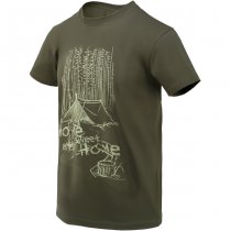 Helikon T-Shirt Home Sweet Home - Taiga Green