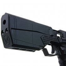 Krytac SilencerCo Maxim 9 Co2 Blow Back Pistol F-Version - Black