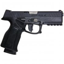 KJ Works STEYR L9A2 Co2 Blow Back Pistol - Black