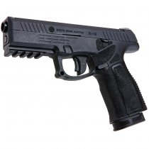 KJ Works STEYR L9A2 Co2 Blow Back Pistol - Black