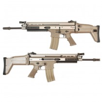 WE SCAR-L AEG - Tan