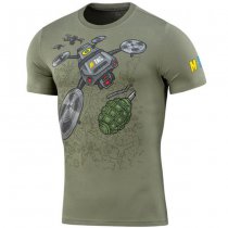 M-Tac Quadcopter T-Shirt - Light Olive - 2XL