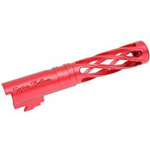 Dr.Black Marui Hi-Capa 4.3 GBB Outer Barrel Type-Dinging Aluminium - Red