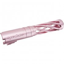 Dr.Black Marui Hi-Capa 4.3 GBB Outer Barrel Type-Dinging Aluminium - Pink