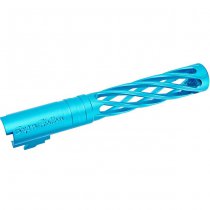 Dr.Black Marui Hi-Capa 5.1 GBB Outer Barrel Type-Dinging 6063 Aluminium - Aqua Blue