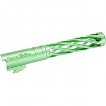 Dr.Black Marui Hi-Capa 5.1 GBB Outer Barrel Type-Dinging 6063 Aluminium - Green