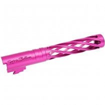 Dr.Black Marui Hi-Capa 5.1 GBB Outer Barrel Type-Dinging 6063 Aluminium - Magenta