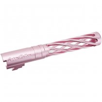 Dr.Black Marui Hi-Capa 5.1 GBB Outer Barrel Type-Dinging 6063 Aluminium - Pink