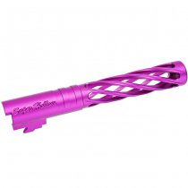 Dr.Black Marui Hi-Capa 5.1 GBB Outer Barrel Type-Dinging 6063 Aluminium - Purple