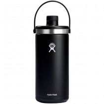 Hydro Flask Oasis Insulated Water Bottle 128oz - Black