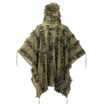 Helikon Leaf Ghillie Poncho - US Woodland