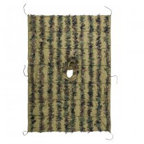 Helikon Leaf Ghillie Poncho - US Woodland