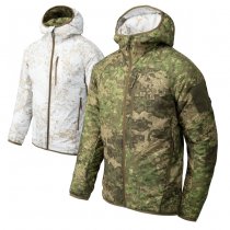 Helikon Reversible Wolfhound Hoodie Jacket Windpack - Pencott Wildwood / Pencott Snowdrift - XS