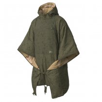 Helikon Reversible Swagman Roll Poncho - Desert Night Camo / US Desert